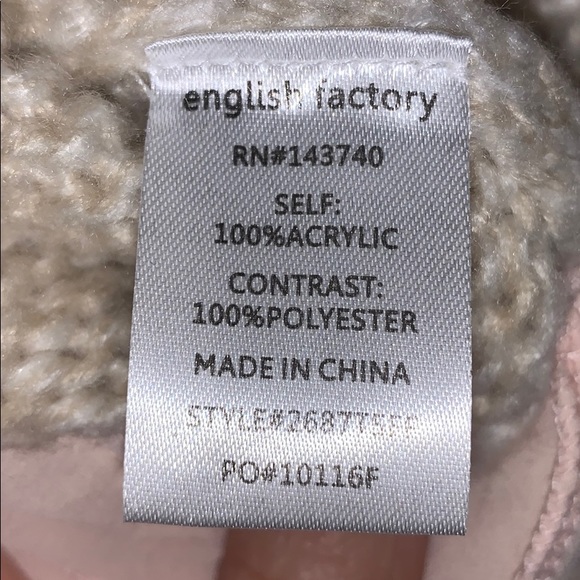 ENGLISH FACTORY ruffle layered sweater - NEW - Picture 7 of 10